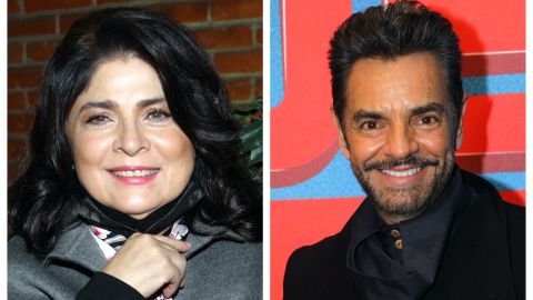 Victoria Ruffo y Eugenio Derbez
