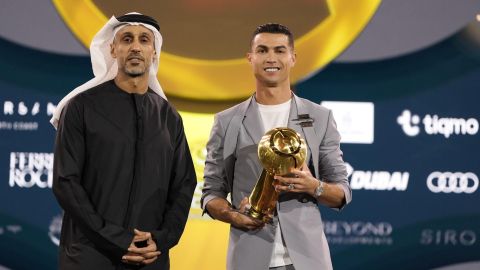 Cristiano Ronaldo es la cara del desarrollo del fútbol de Arabia Saudita.