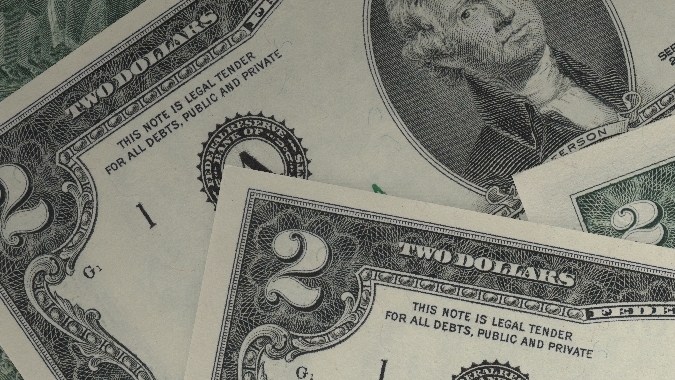 Los billetes de $2 dólares valen una fortuna.