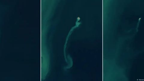 Satélites de la NASA detectan una "isla fantasma"
