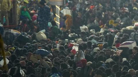 India: muertos y heridos por estampida en peregrinaje masivo