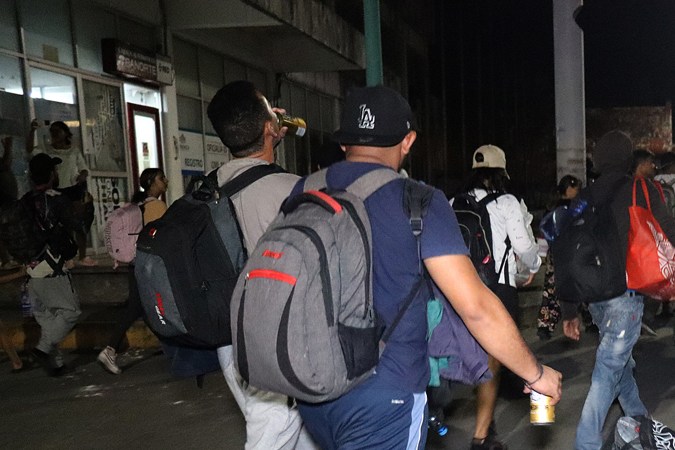 La primera caravana migrante del año parte de la frontera sur de México rumbo a Estados Unidos