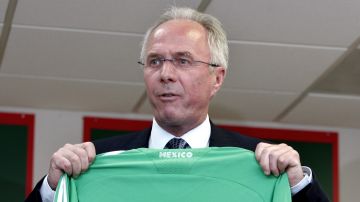 Sven-Göran Eriksson dirigió al Tri entre el 2008 y el 2009.