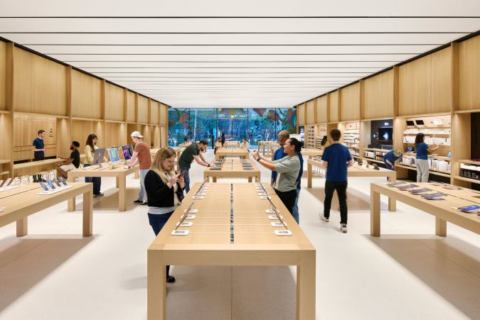 Ejecutivos de Apple califican su nueva tienda como la más innovadora del hemisferio, destacando diseño, tecnología y sostenibilidad