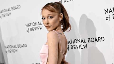 Ariana Grande attends the National Board of Review Awards gala at Cipriani 42nd Street on Tuesday, Jan. 7, 2025, in New York. (Photo by Evan Agostini/Invision/AP)