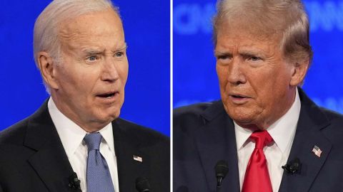 Joe Biden y Donald Trump