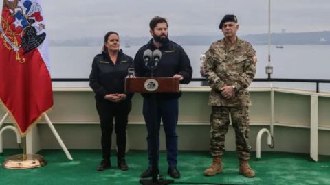 Boric es el primer líder latinoamericano en llegar al punto más austral de la Tierra.