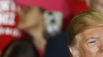 Ron DeSantis y Donald Trump