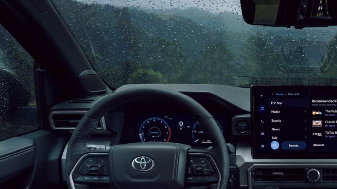 El interior del Toyota 4Runner 2025