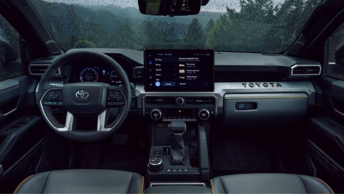 El interior del Toyota 4Runner 2025