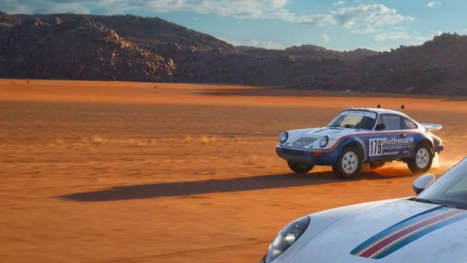 El poderoso Porsche 911 Dakar