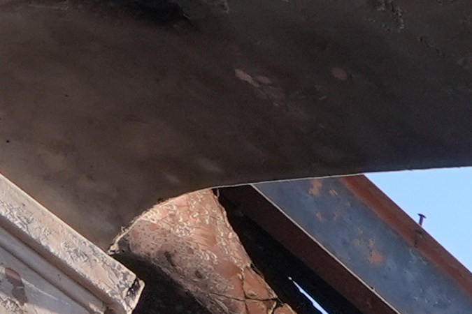 A Chase Bank branch destroyed by the Palisades Fire is seen in the Pacific Palisades neighborhood of Los Angeles, Monday, Jan. 13, 2025. (AP Photo/Richard Vogel)