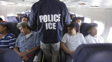 Inmigrantes deportados por el ICE