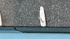 Lesly Garrido junto a sus padres Mariana López y Vicente Garrido cuando recibieron una ayuda del Centro Médico Infantil Shriners.