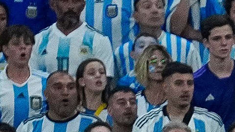 Lusail, Qatar, 26 de noviembre de 2022. Guillermo Ochoa recibe gol, durante el partido de primera fase del Grupo C de la Copa Mundial de la FIFA Qatar 2022 entre la Selección de Argentina y la Selección Nacional de México, celebrado en el estadio Lusail. Foto: Imago7/Sebastián Laureano Miranda