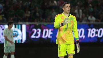 Mazatlán, Sinaloa, 22 de marzo de 2024. Alex Padilla, durante un partido amistoso de preparación, entre la Selección Nacional de México Sub23 y la Selección de Argentina Sub23, celebrado en el estadio El Encanto. Foto: Imago7/ Eduardo Reséndiz