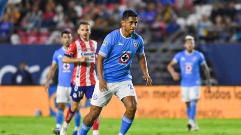 San Luis, San Luis, 17 de Septiembre de 2024. Luis Romo, durante el partido correspondiente a la jornada 8 del torneo Apertura 2024 de la Liga BBVA MX, entre los Potosinos del Atlético de San Luis y la máquina celeste del Cruz Azul, celebrado en el estadio Alfonso Lastras. Foto: Imago7/ Olimpia Puga