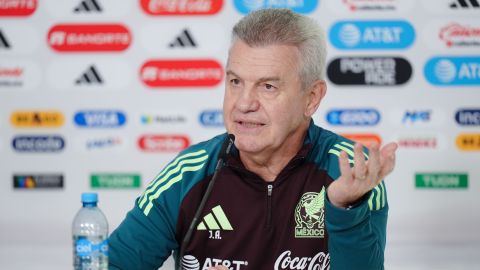 Zapopan, Jalisco, 14 de octubre de 2024. Javier Aguirre, director técnico, durante una conferencia de prensa previo al partido amistoso de la Selección Nacional de México contra la Selección de Estados Unidos, celebrada en el estadio Akron. Foto: Imago7/ Rafael Vadillo