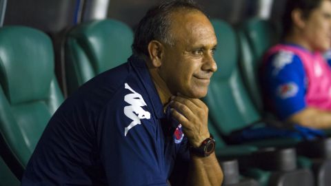 Tuxtla Gutiérrez, Chiapas, 17 de Septiembre 2014. Cristóbal Ortega durante el partido de la jornada 5 del torneo Apertura 2014 de la Copa MX entre los Jaguares de Chiapas y los Tiburones Rojos de Veracrúz, celebrado en el estadio Zoque "Víctor Manuel Reyna". Foto: Imago7/Carlos Morgan.