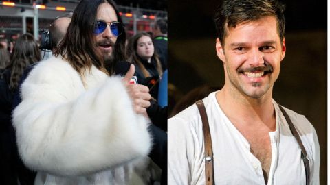 Jared Leto y Ricky Martin