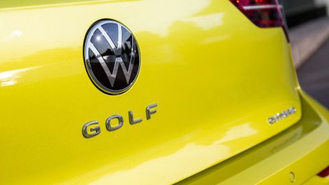 Logo del Volkswagen Golf eHybrid