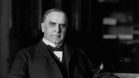 William McKinley fue presidente de Estados Unidos entre 1897 y 1901.