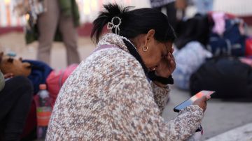 Migrantes en San Ysidro