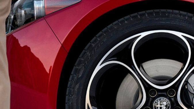 Neumático del Alfa Romeo Giulia
