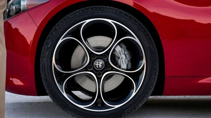 Neumático del Alfa Romeo Giulia