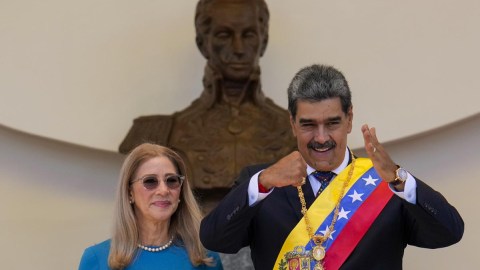 Nicolás Maduro, mandatario venezolano