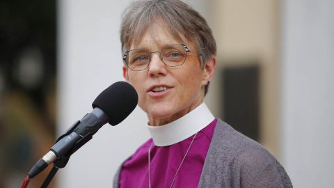 Mariann Edgar Budde, obispa de la Diócesis Episcopal de Washington