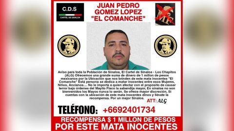 Recompensa por Juan Pedro Gómez López