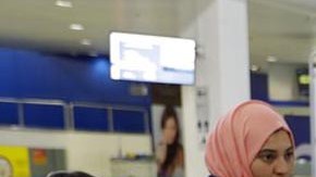 Refugiados en espera de viajar a Estados Unidos