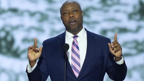 Tim Scott, senador republicano por Carolina del Sur