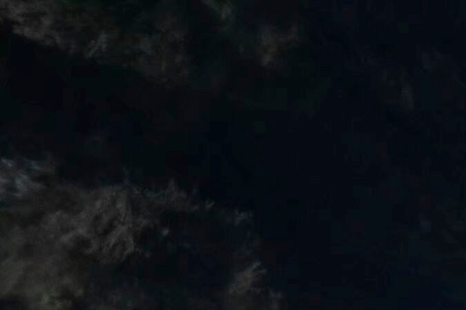 Devastation caused by wildfires in Los Angeles, is seen from a helicopter flying near Marine One, carrying President Donald Trump, Friday, Jan. 24, 2025. (Mandel Ngan/Pool via AP)