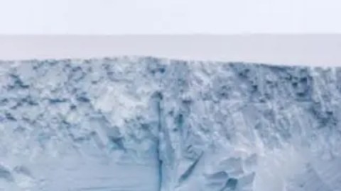El iceberg está girando al norte desde la Antártica hacia la isla de Georgia del Sur.
