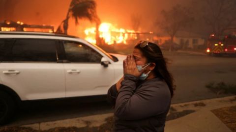 Los vientos de Santa Ana son muy secos y facilitan que se inicien incendios.