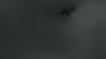 La Luna aún se puede observar casi en su totalidad.