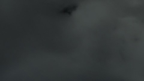 La Luna aún se puede observar casi en su totalidad.