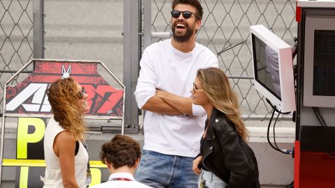 Gerard Piqué y Clara Chía