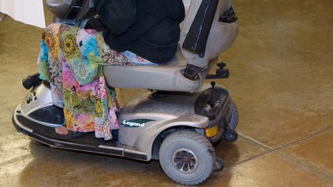Silla de ruedas motorizada
