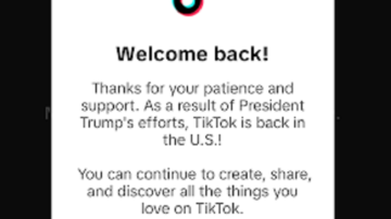 Trump afirmó que emitirá una orden ejecutiva en su primer día en el cargo para permitir de forma temporal que TikTok continúe operando.