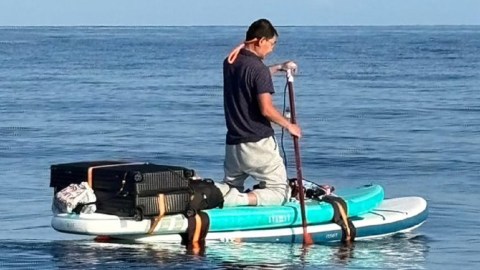 El ciudadano chino no identificado fue transportado de regreso a las Bahamas