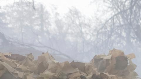 Un militar ucraniano dispara un obús D-30 hacia las tropas rusas en una posición en primera línea en la región de Kharkiv, Ucrania.