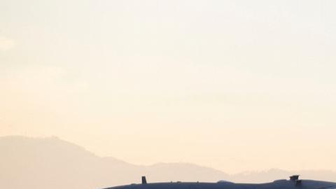 Este es uno de los aviones en los que el gobierno de EE.UU envió migrantes deportados a Guatemala en enero pasado.