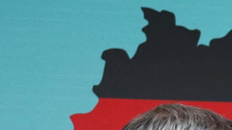 Friedrich Merz, líder de la CDU (der.) y Markus Söder, jefe de la CSU bávara.