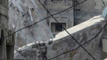 Destrucción en Gaza.