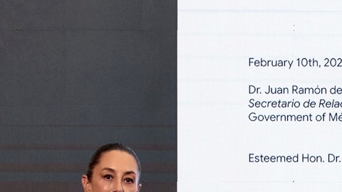 Sheinbaum dice que Google "está mal" por su carta en la que defiende el 'Golfo de América'