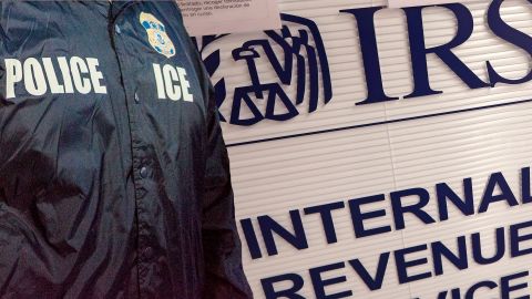 ICE quiere apoyo de investigadores especiales de IRS.