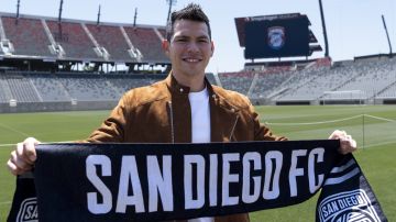 Hirving Lozano es la máxima figura de San Diego FC.